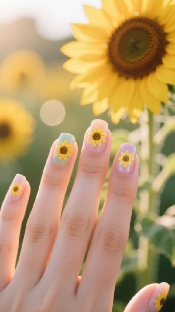 Whimsical Sunflowers