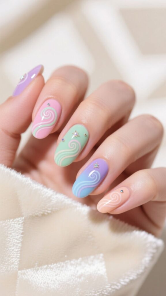 Pastel Swirls