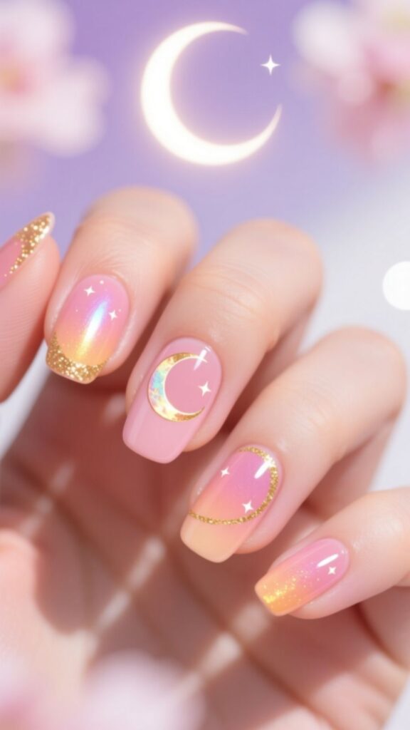 Peachy Lunar Eclipse