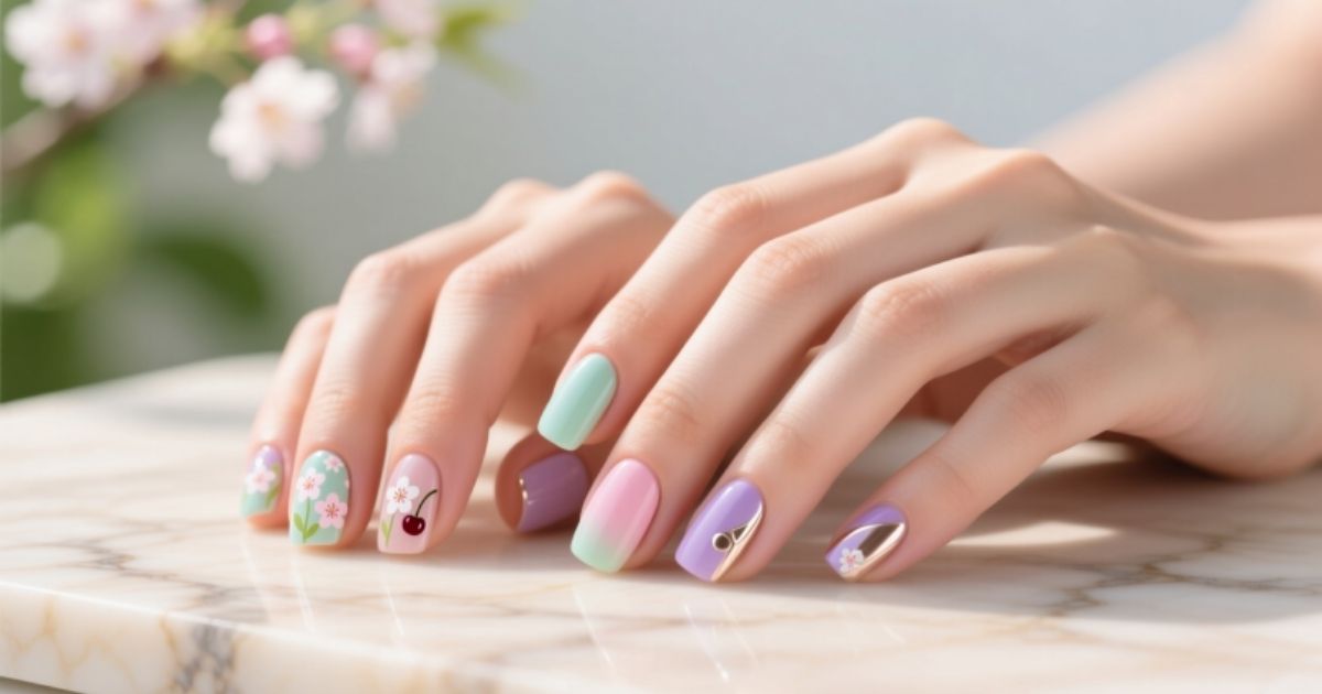 Short Spring Nails