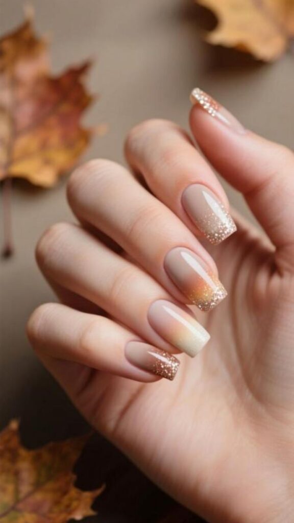 Glitter French Fade