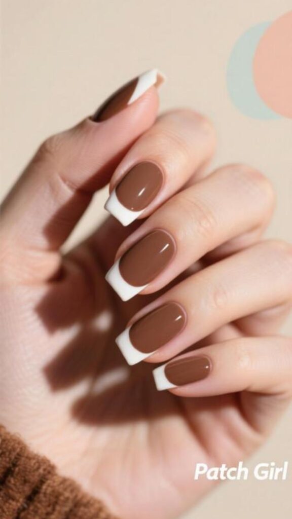 Brown French Square