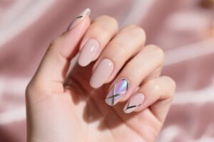 Simple Prom Nails