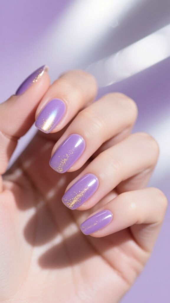 Lavender Metallic Glow