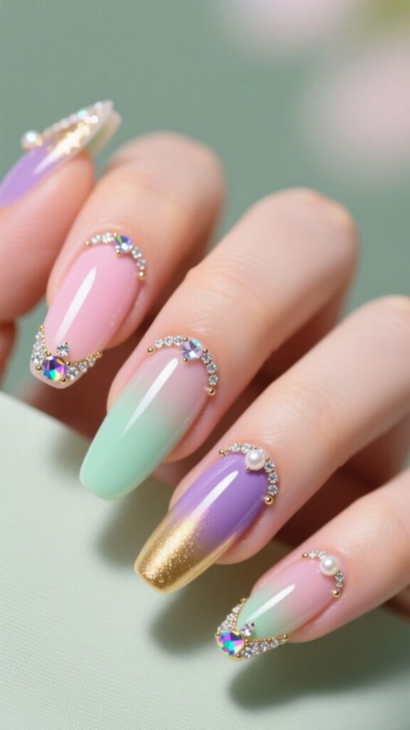 Luxe Bejeweled Gradient