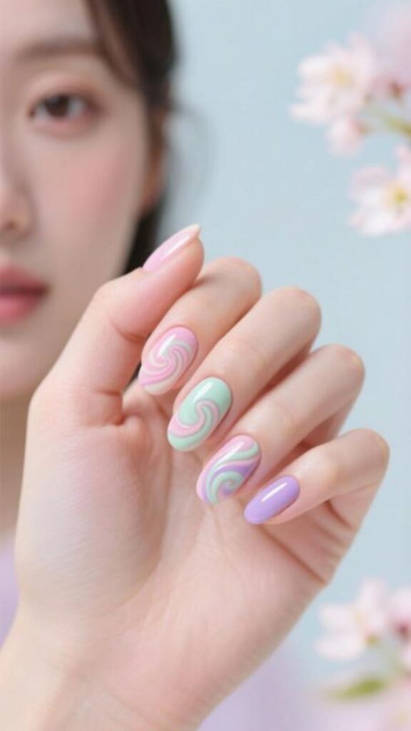 Soft Pastel Swirls