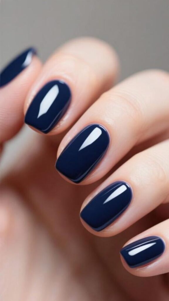 Clean Navy Gloss