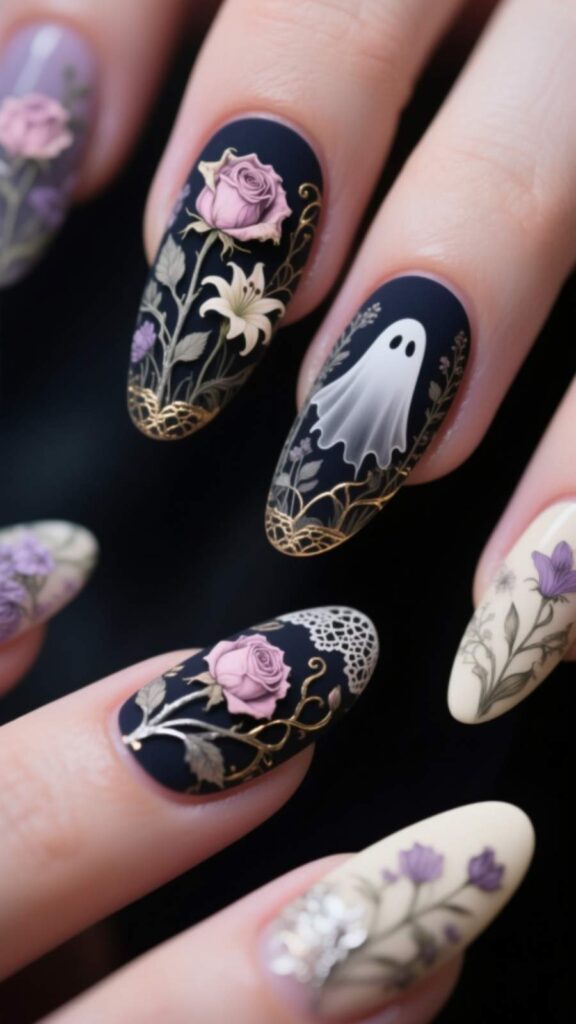 Floral Ghost Garden