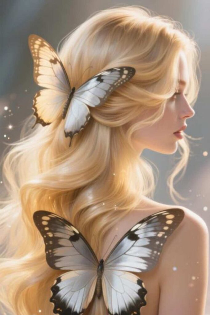 Blonde Butterfly Layered Hairstyle