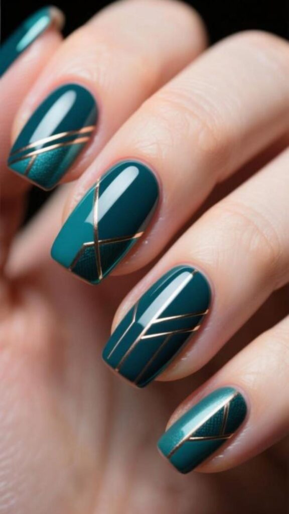 Deep Teal Contrast