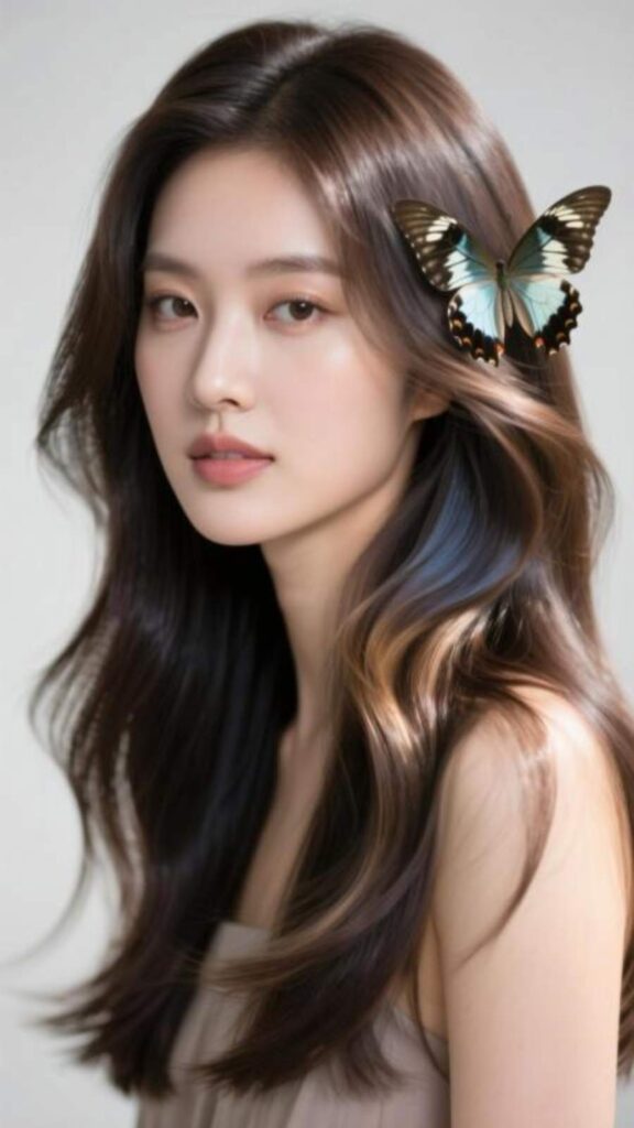 Layered Butterfly Hairstyle