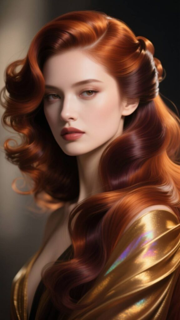 Auburn Elegance Unveiled