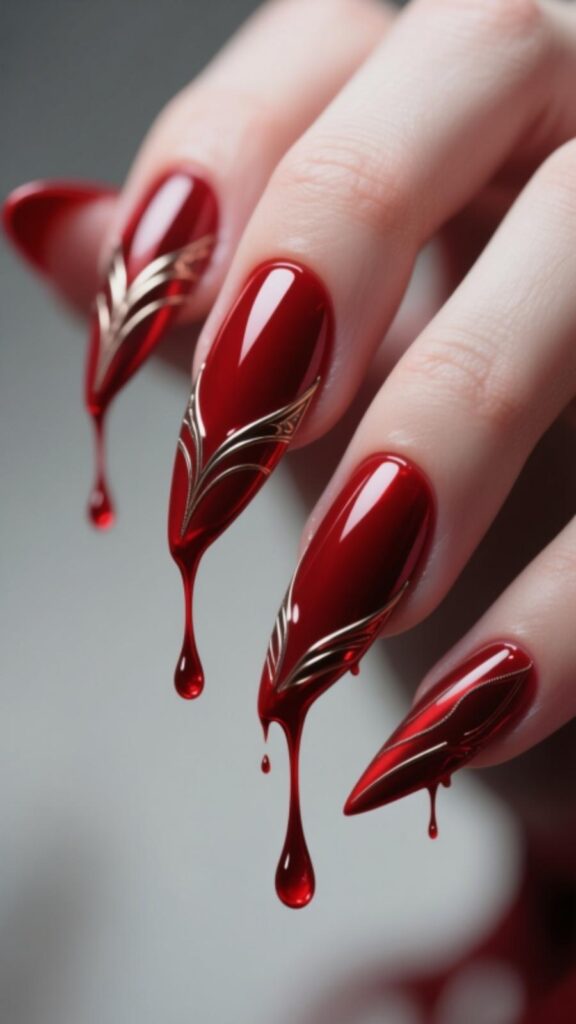 Dripping Blood Art