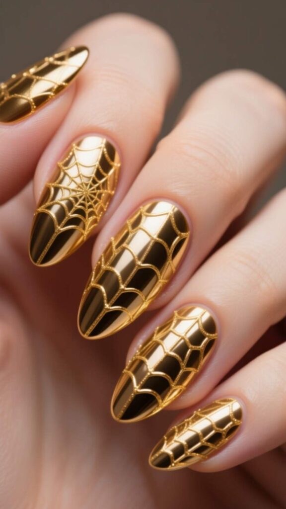 Gold Web Glam