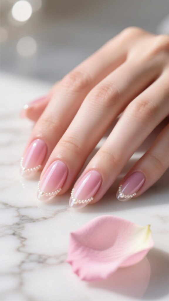 Blush Pink Nails