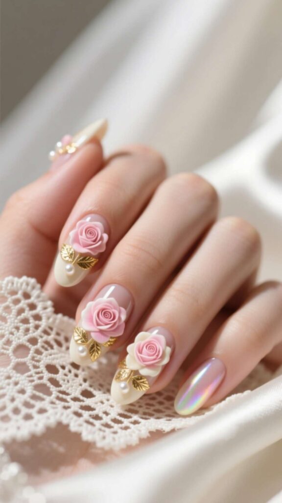 Floral Nail Art