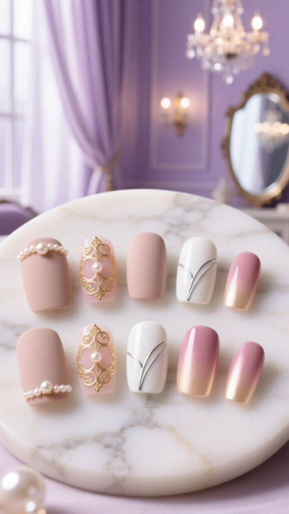 Matte Finish Square Nails