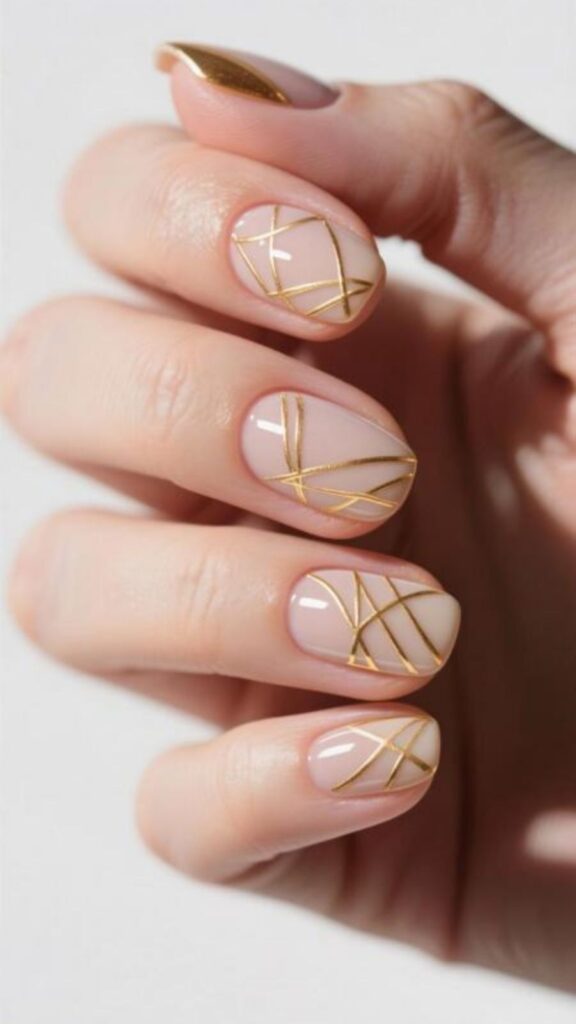 Fine Gold Lines