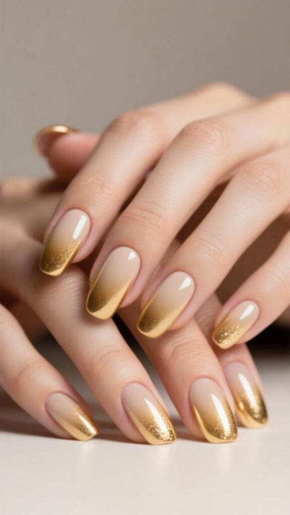 Golden French Fade