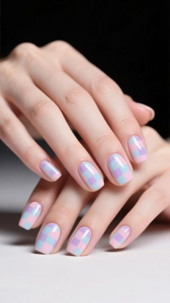 Pastel Plaid Pattern
