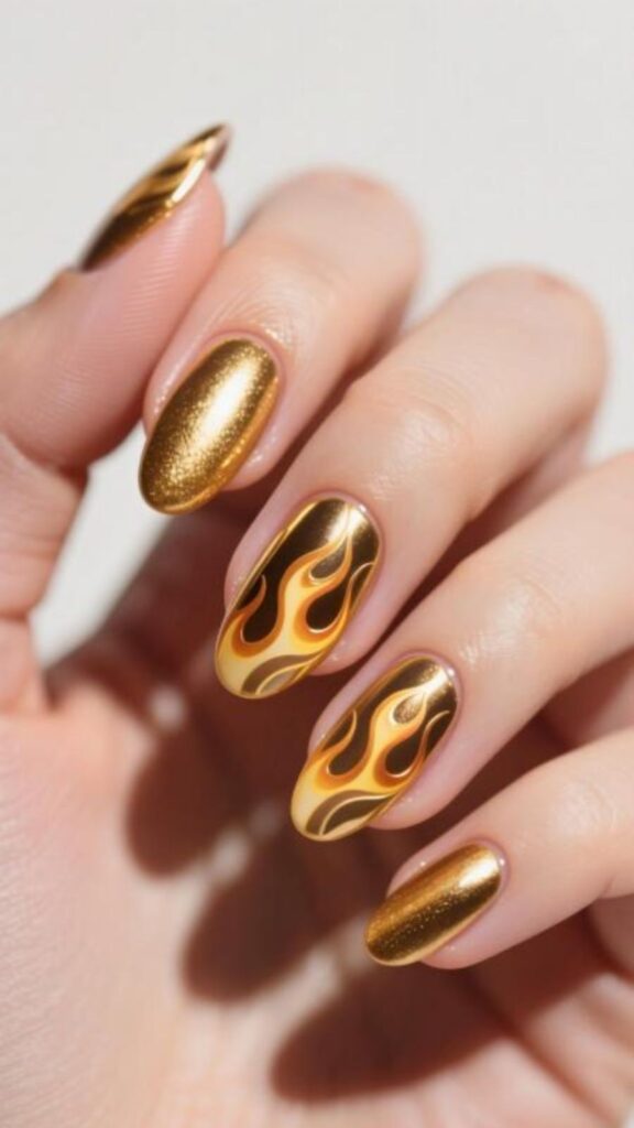 Golden Flame Design
