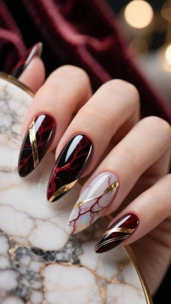 Deep Blood Marble