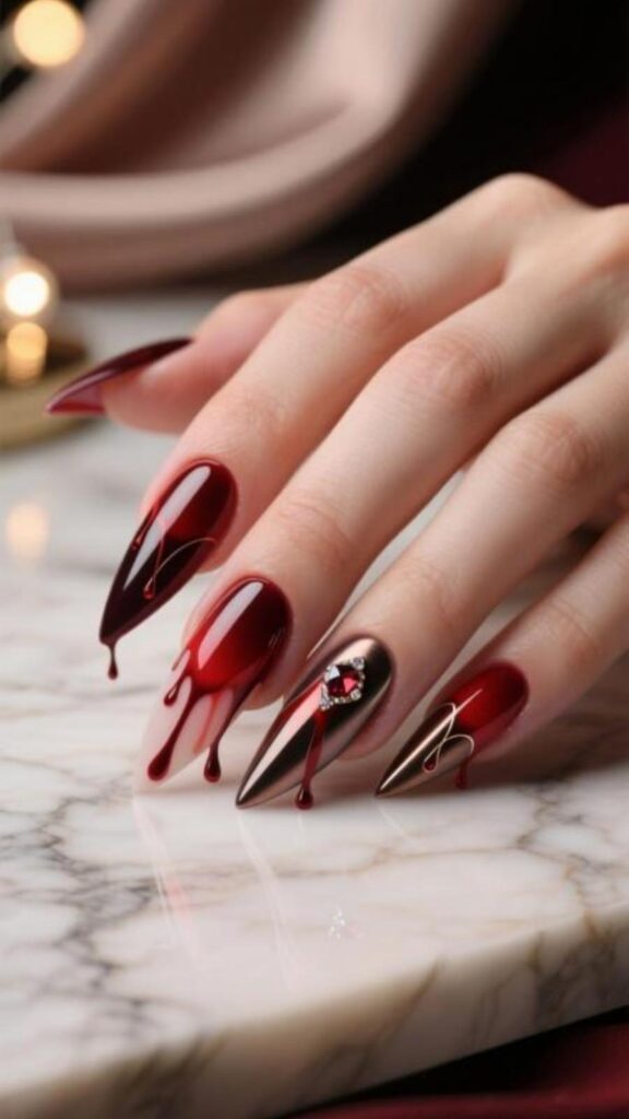 Blood Drip Effect