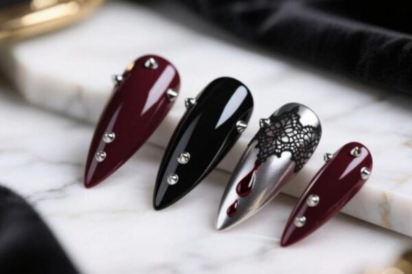 vampire Nails Gothic