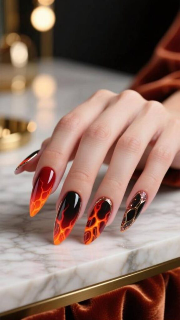 Lava Flowed Tips