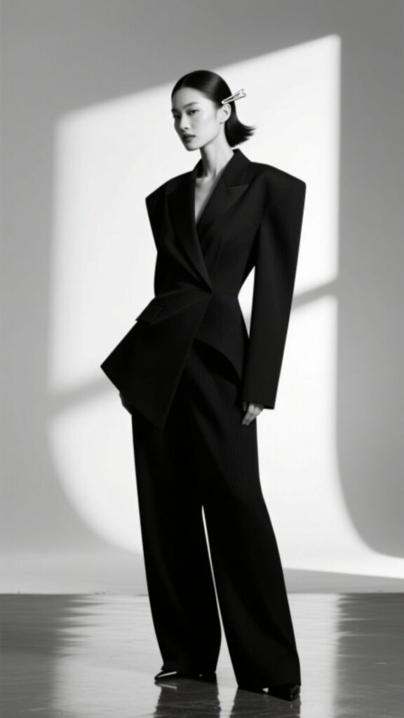 Chic Monochrome Look