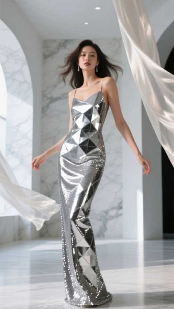 Metallic Dress
