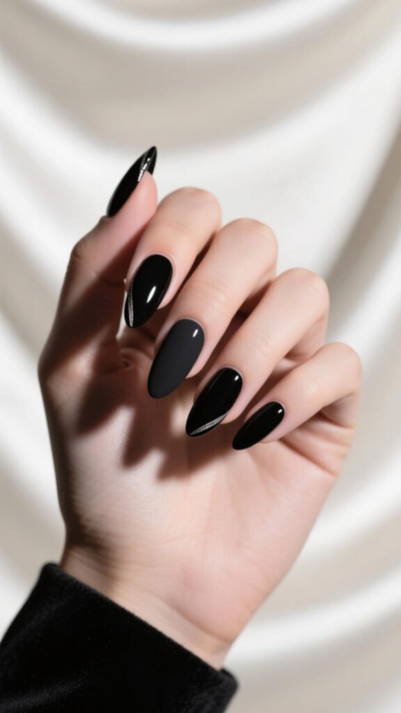 Black Matte & Glossy Contrast