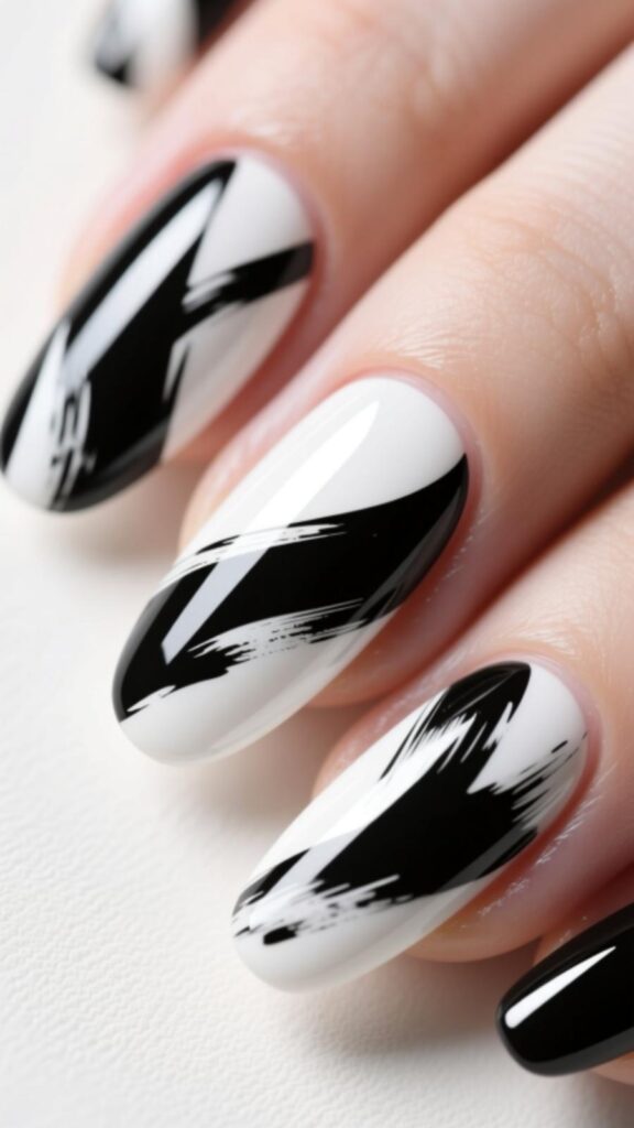 Abstract Brush Strokes