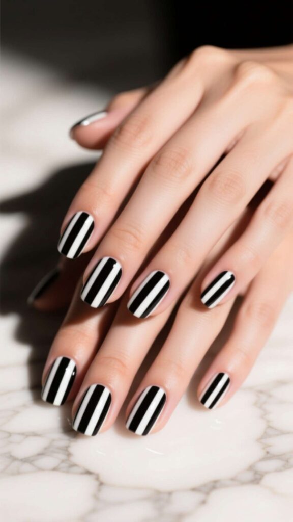 Black and White Stripes