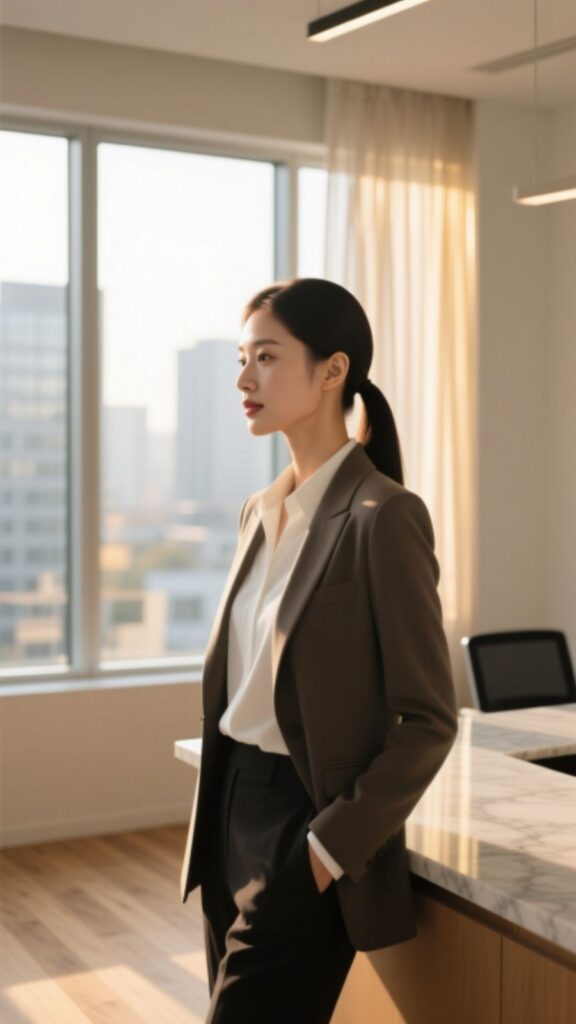 Low Sleek Ponytail
