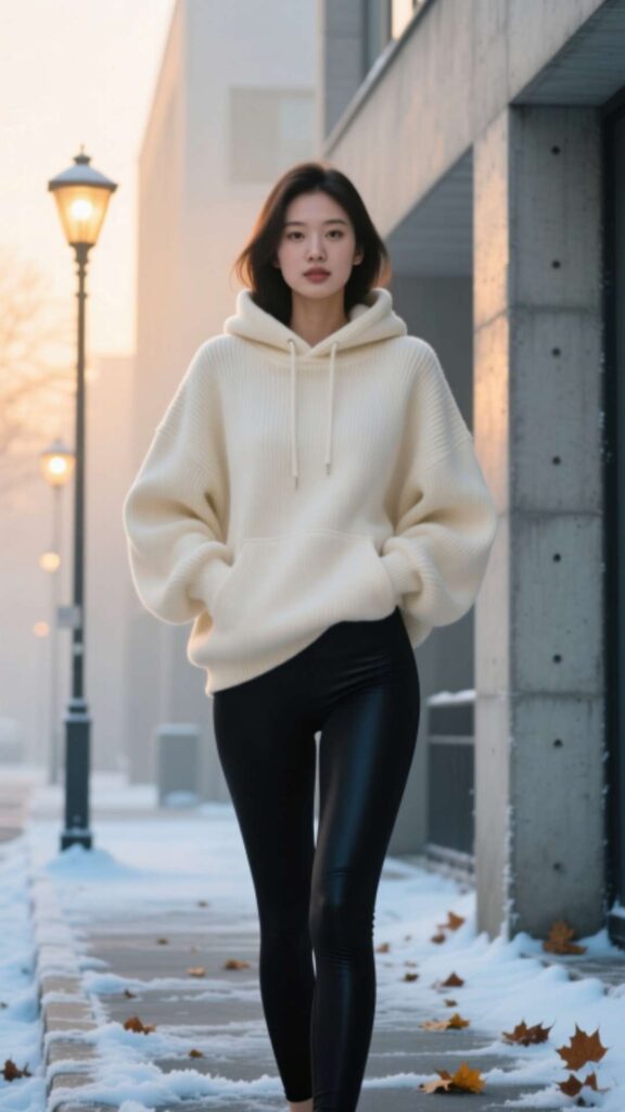 Oversized Hoodie and Leggings