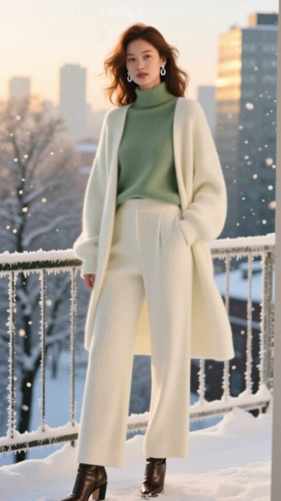 Plaid Shacket and Mom Jeans