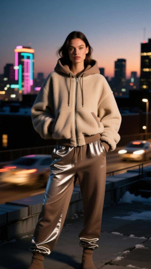 Fleece Jacket with Joggers