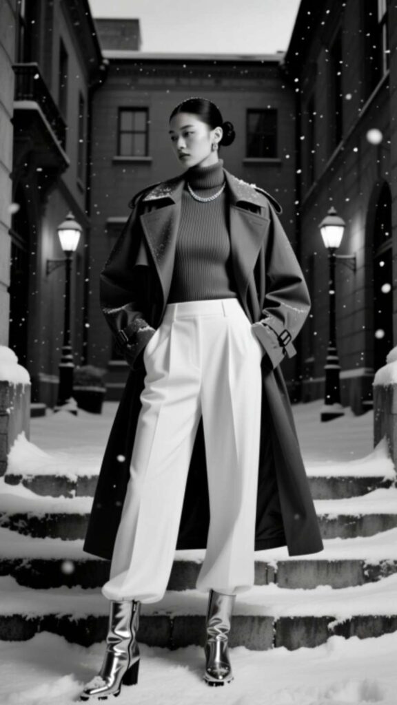 Monochrome Winter Fit