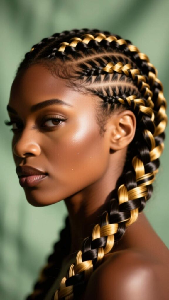 Zigzag Cornrow Patterns