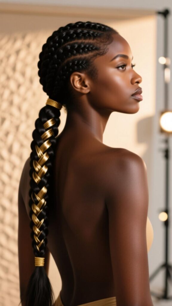 Cornrow Ponytail