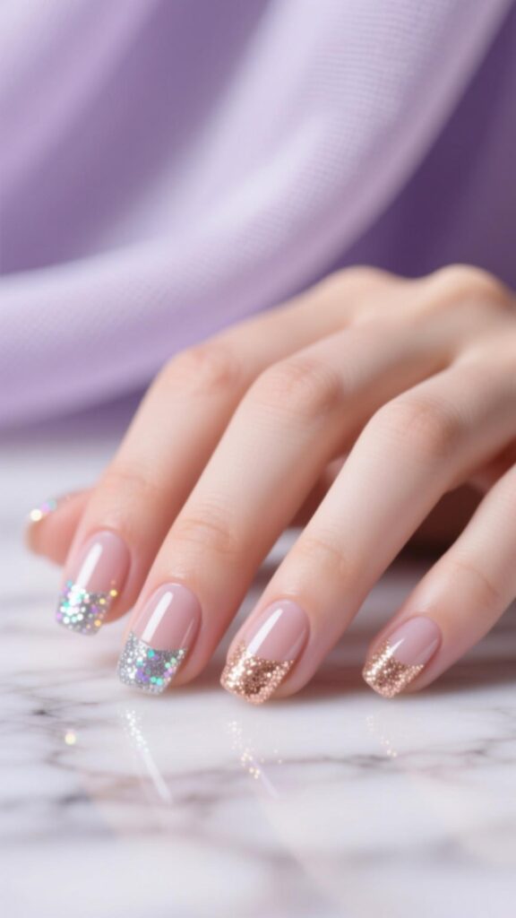 Glitter Tips