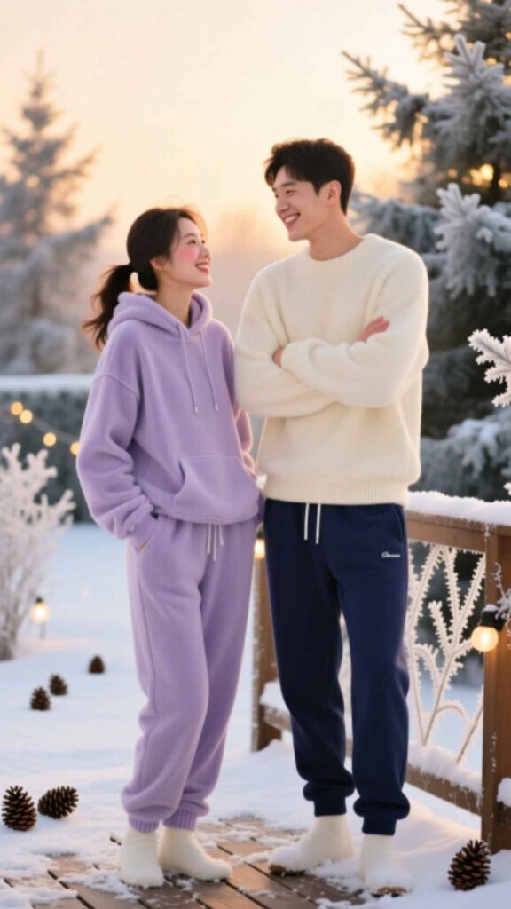 Fleece Pullover with Joggers