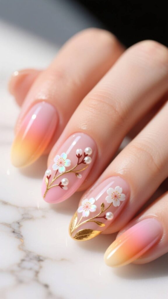 Sunrise Flower Gradient