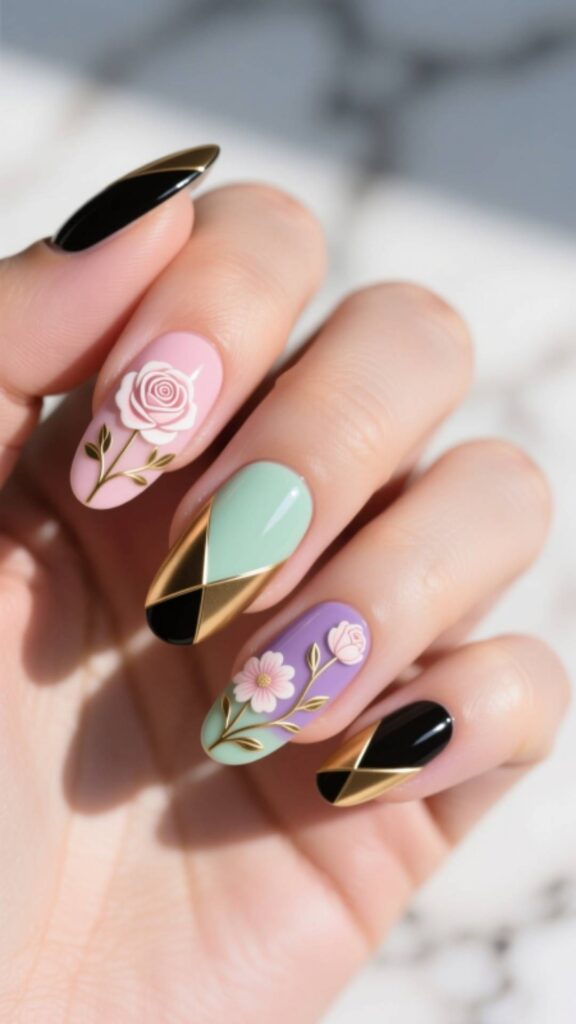Floral Geometric Mix