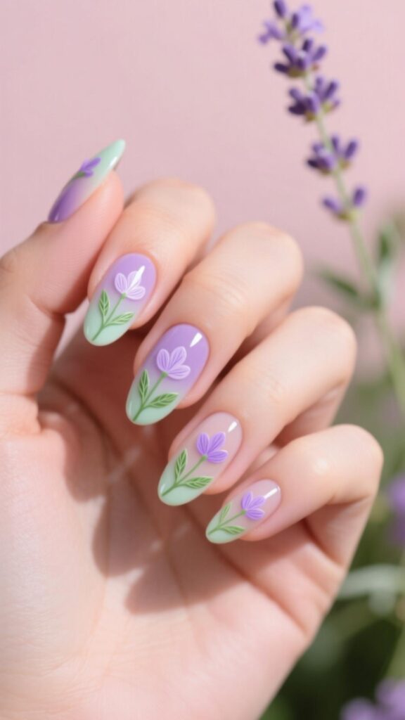 Lavender Sprigs Design