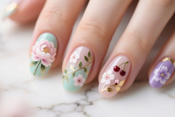 Floral Nail Designs