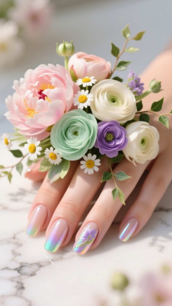 Mixed Flower Cluster