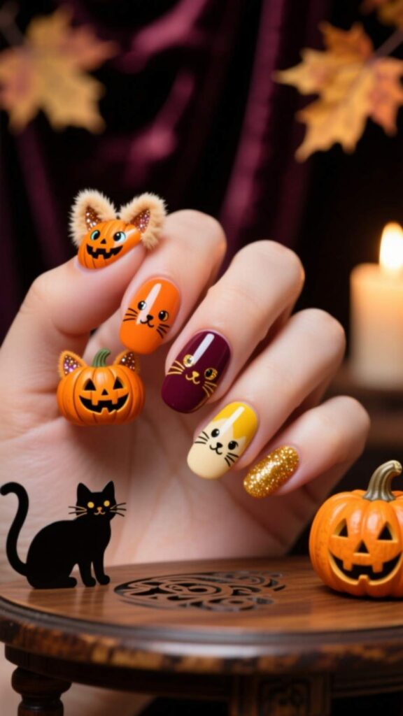 Pumpkin Cats Combo
