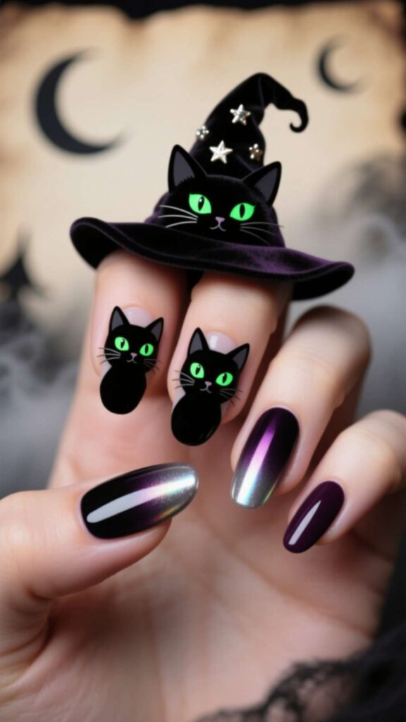  Cat Witch Theme